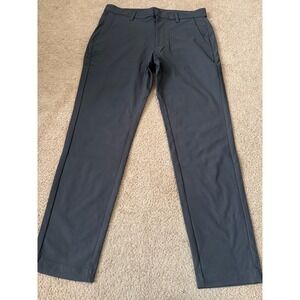 NWT Fabletics Mens Gray Pants "The Only Pant" Size 31x30 Performance Golf